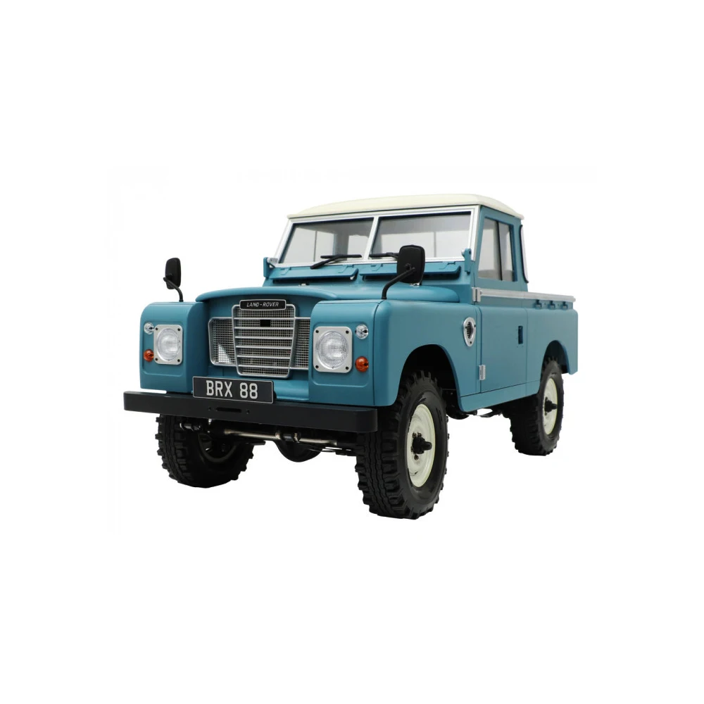 Boom Racing 1/10 4WD RCSimulation Retro Climbing Car Land Rover Series SIII 88 Wheelbase Pickup KIT Collection  Adult kids Toys