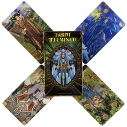 Illuminati Tarot Cards A 78 Deck Oracle English Visions Divination Edition Borad Playing Games