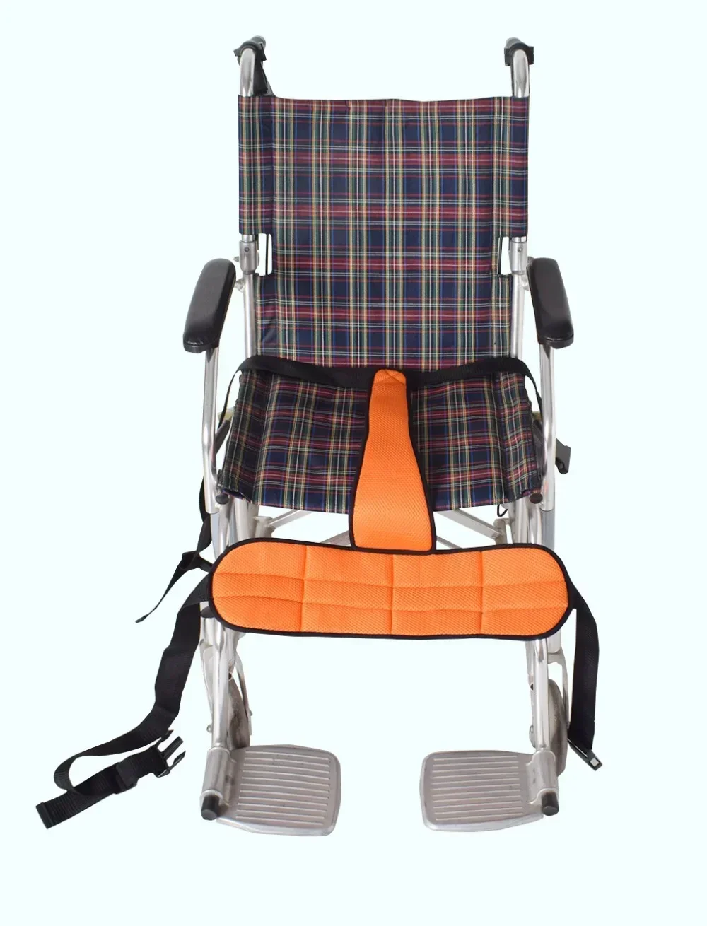 T-Cushion Wheelchair Protective Belts, novas restrições de assento de segurança, fixação de alças respiráveis para pacientes, evitar queda do corpo