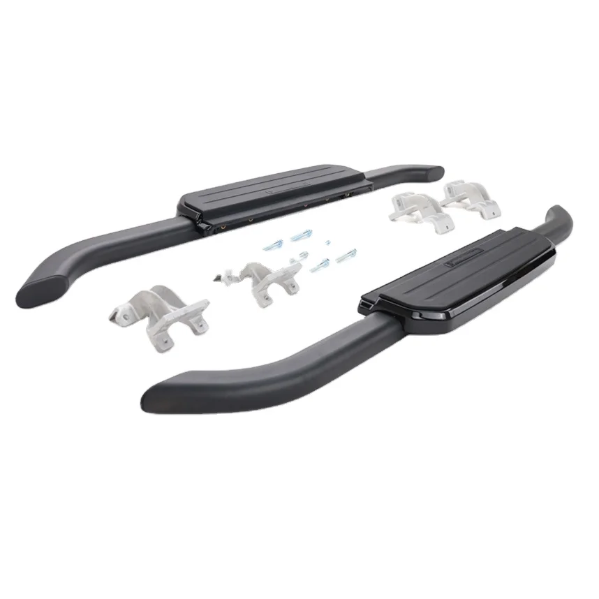 

Для серебристо-черного цвета, высококачественная задняя часть педали автомобиля, подножка для Defender 90 2021 2022 2023 2024