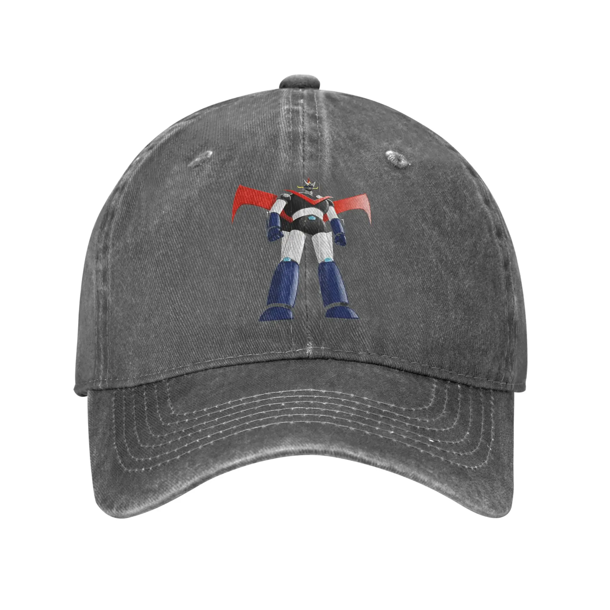 Gorra de verano con visera Mazinger Z, gorras de robot estilo Hip Hop, sombrero de vaquero Mazinger Z, gorras con visera
