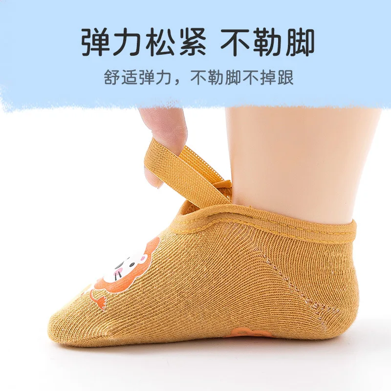 Baby Floor Socks Summer Thin Infant Toddler Socks Breathable Soft-soled Shoes Early Education Socks Indoor Anti-slip Insulation