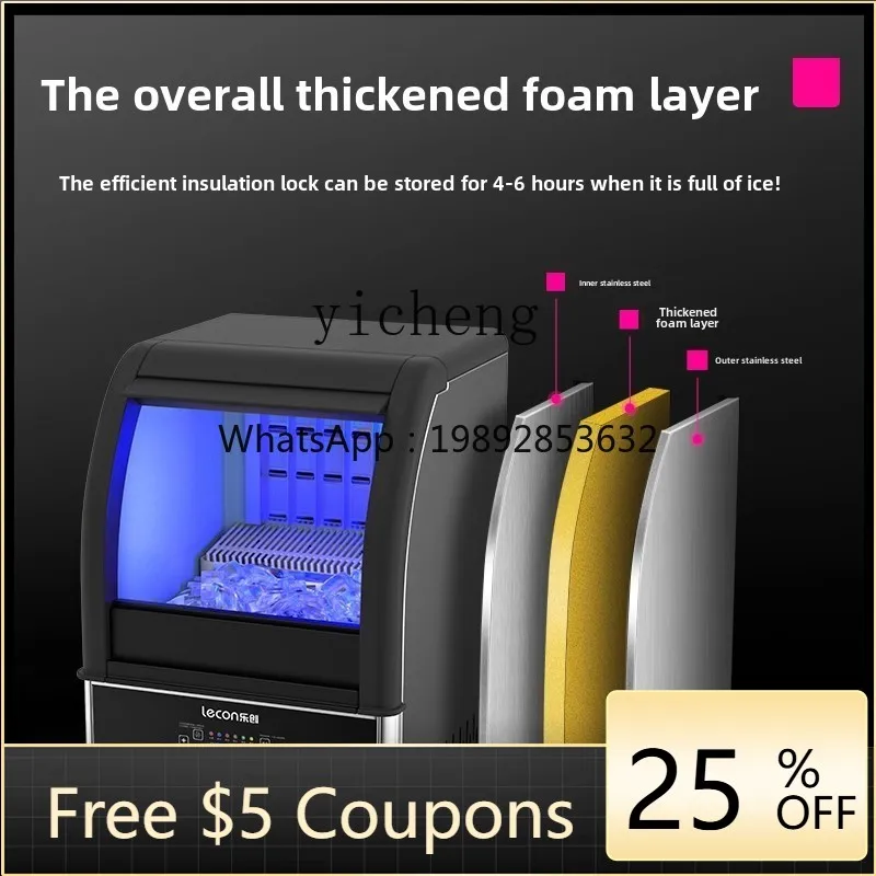 

XL1 Crescent Ice Commercial Ice Machine Solid Ice Cube Machine