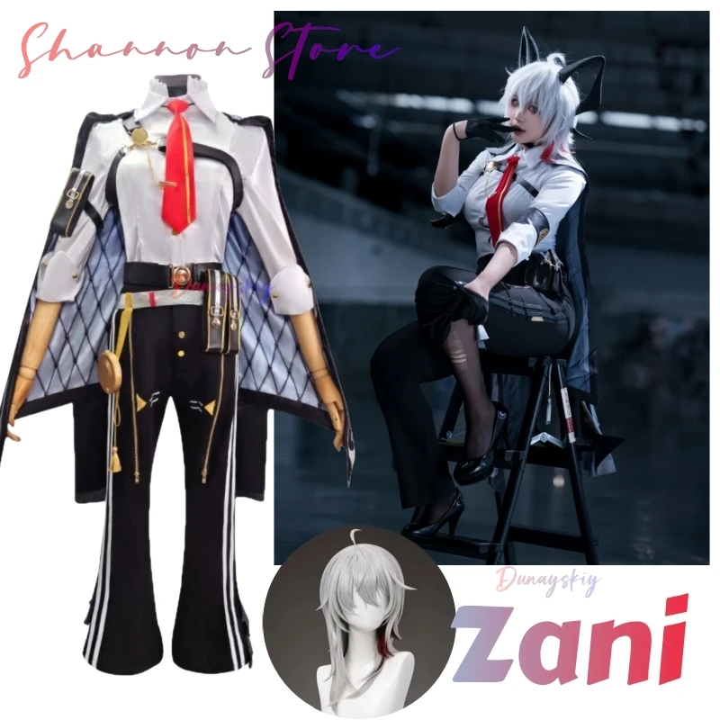 

Game Wuthering Waves Zani Cosplay Costume Halloween Christmas Role Playing Party Comic Costume Zani Cos IN STOCK