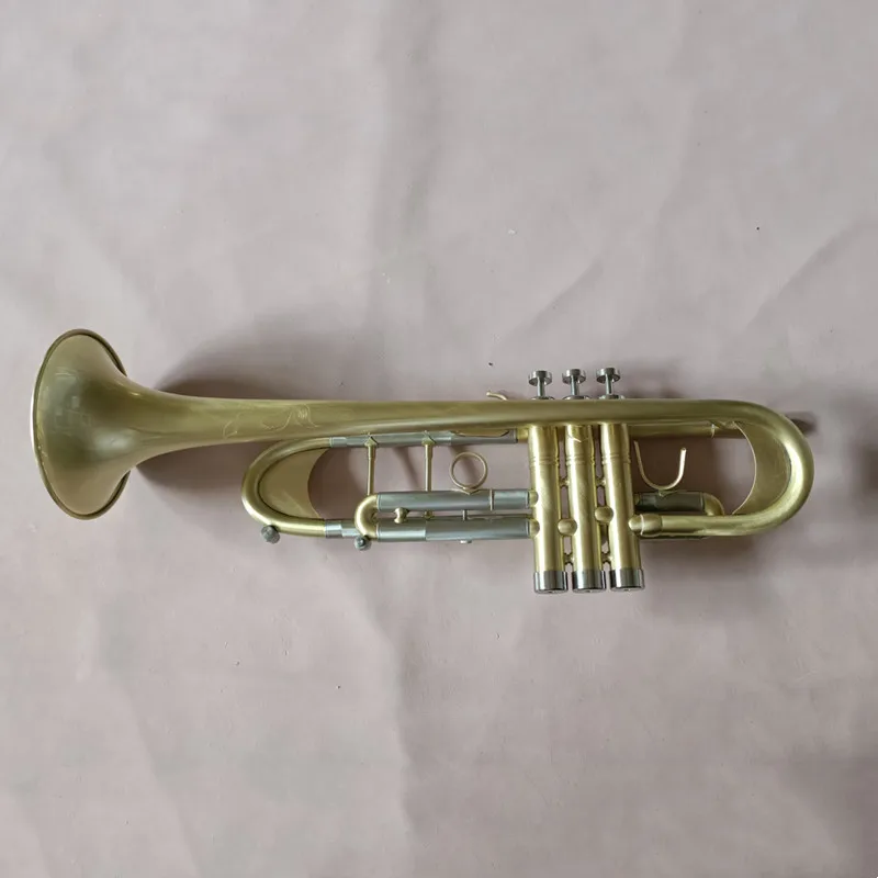 High Quality TR-190GS 85 Bb Trumpet Brass Musical Instruments Silver Plated Bc Trumpet With Mouthpiece Gloves Case Free Shipping