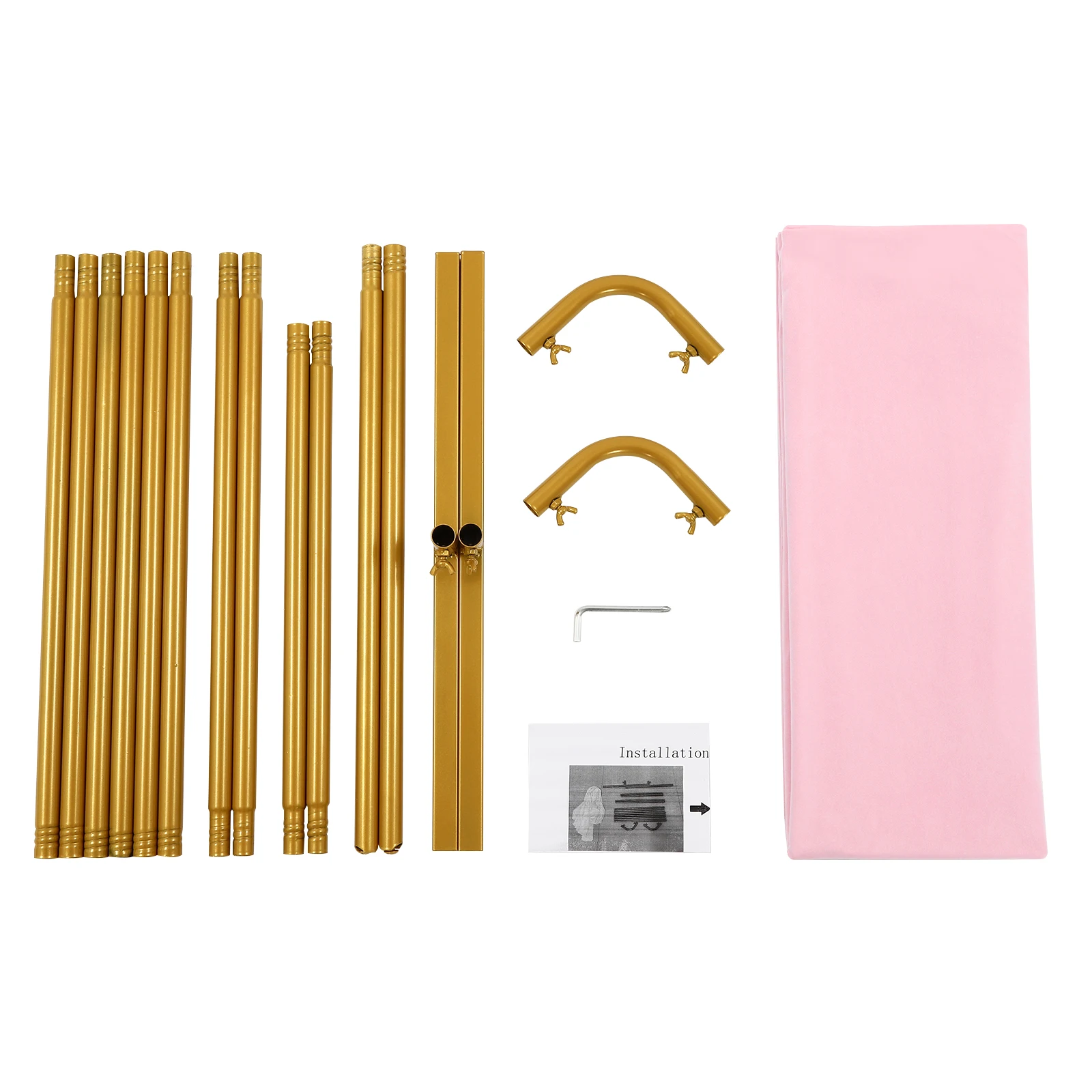 Casamento rosa Backdrop Stand, Quadro Backdrop, Backdrop Stand, 1x2m