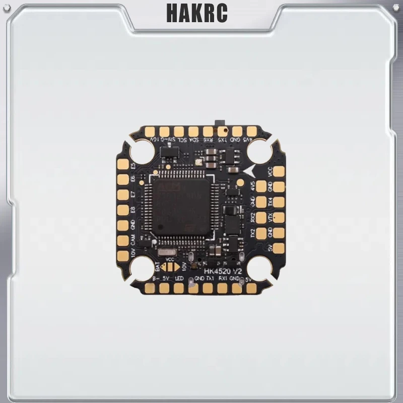 

HAKRC F405 V2 F4 Mini Flight Controller DShot150/300/600/1200 PWM for RC FPV Racing Drone