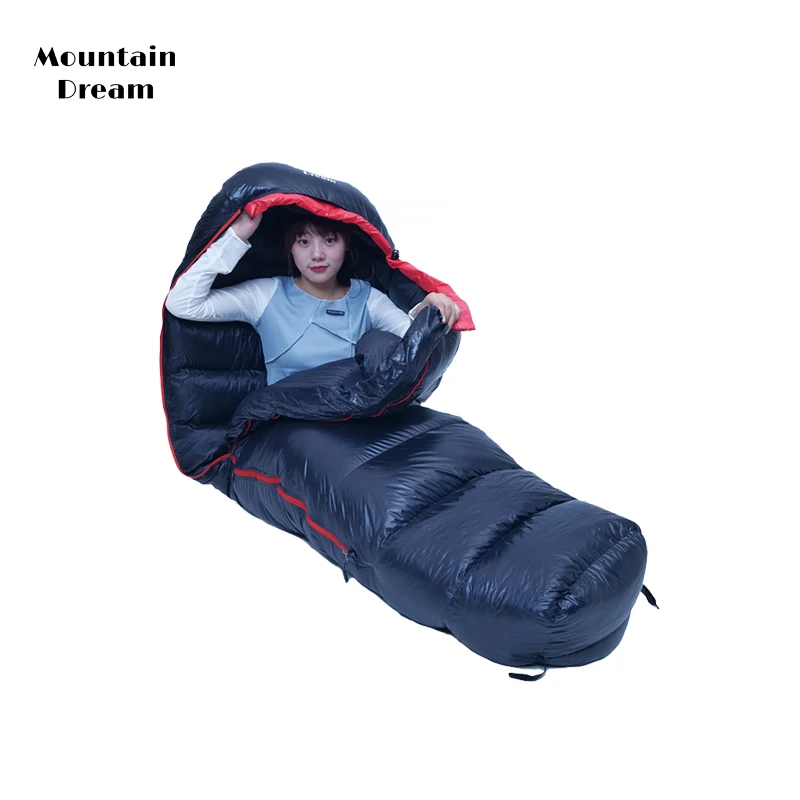 Mountaindream Outdoor Adult Mommy Warm Ultralight Travel Camping Down Sleeping Bag Duck Down Sleeping Bag