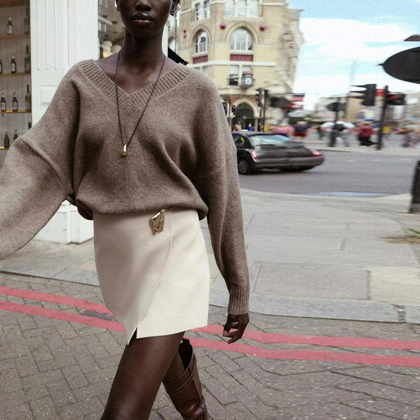 Weiche V-Ne-Strickwaren Faionable Ele Damen-Herbstjacke 2022, neue Sle Z Sweet Sle, chinesische Produktion, offene Strickjacke