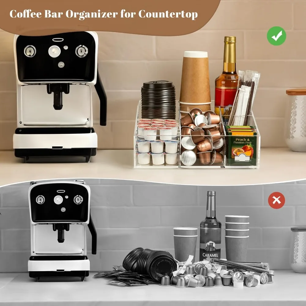 Acrylic Coffee Bar Organizer 2
