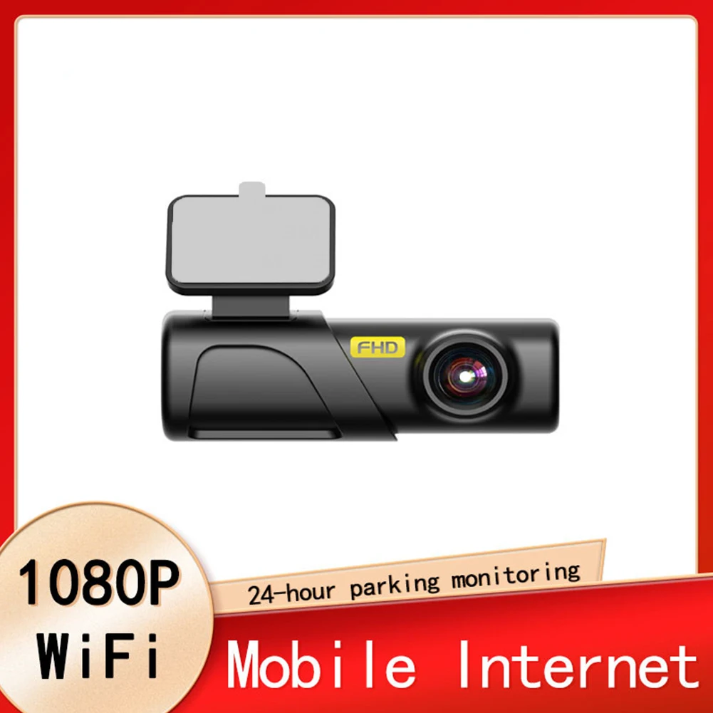 

Car Dash Cam Car DVR 1080P 130 Degrees FOV WIFI Control Dash Camera Recorder Parking Monitoring Car Electronics