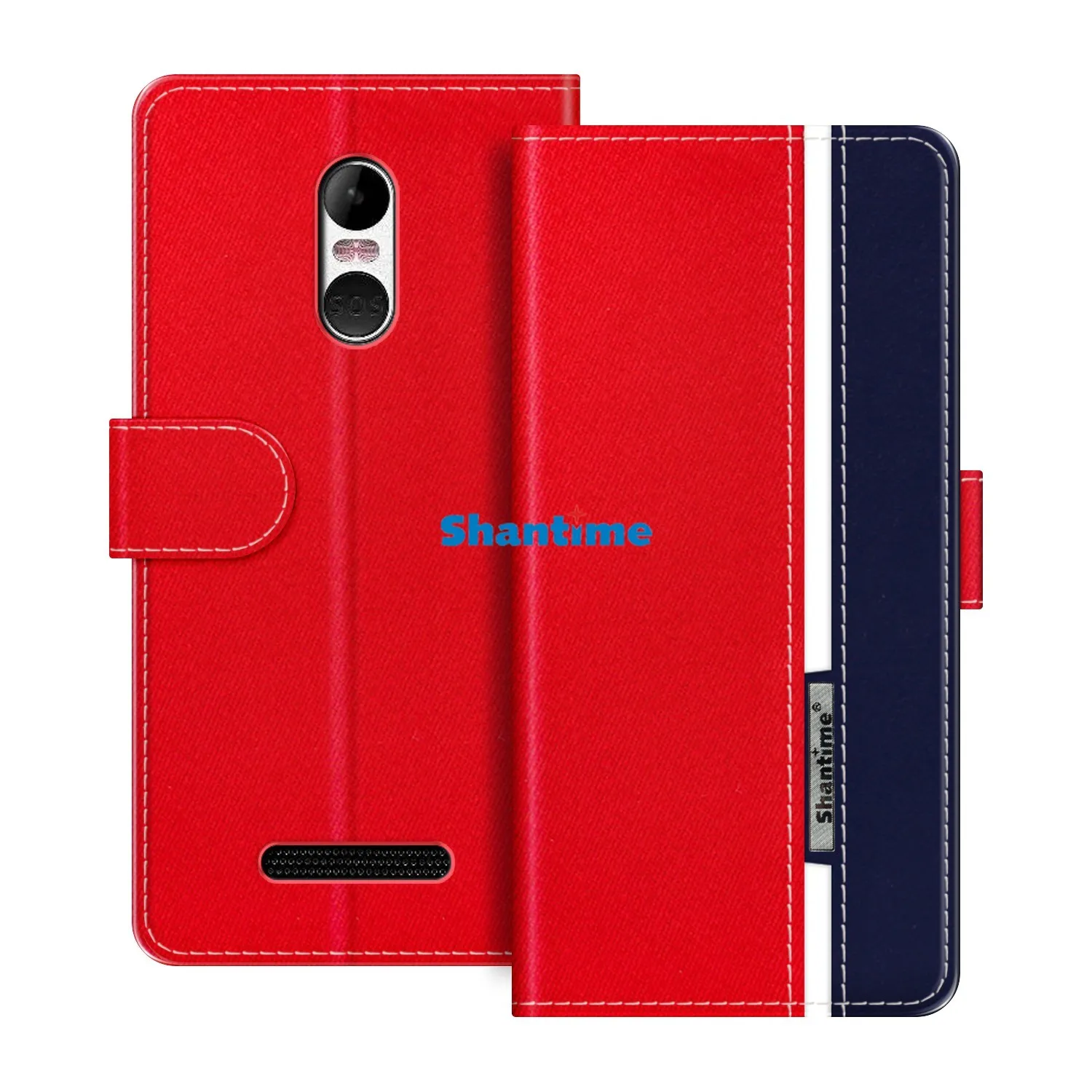 متوافق مع حافظة Brondi Amico الذكية 4G الواقية ومحفظة الكتب وغطاء الهاتف الخلوي القابل للطي وحامل الهاتف الخلوي #3