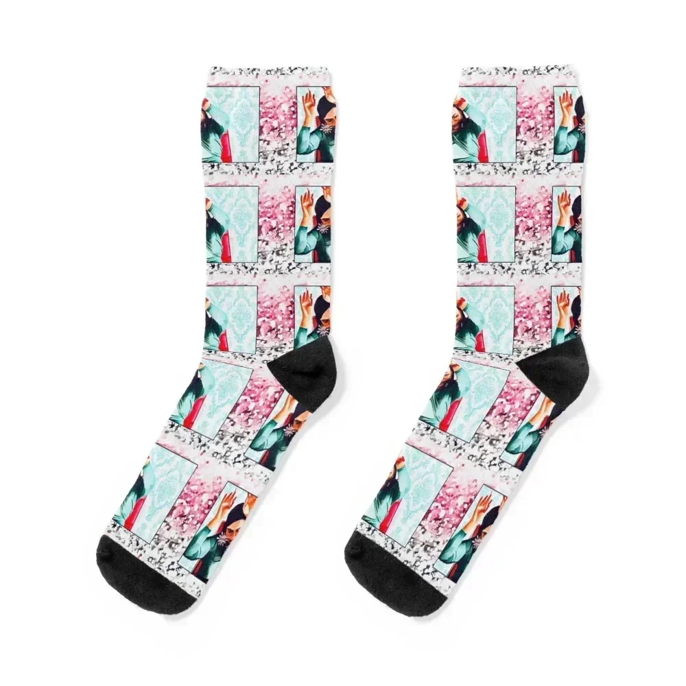 

Mindy Dancing Socks valentine gift ideas sports stockings football Stockings compression Luxury Woman Socks Men's