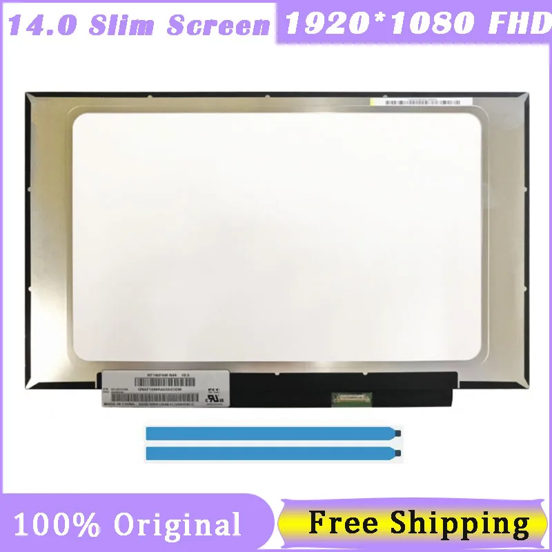 14 Cal ekran laptopa NT140FHM-N44 N32 N45 N43 B140HTN02.0 N140HCA-EBA EBC B140HAN04.3 B140HAN04.0 N140HGA-EA1 1920*1080 30 Pin