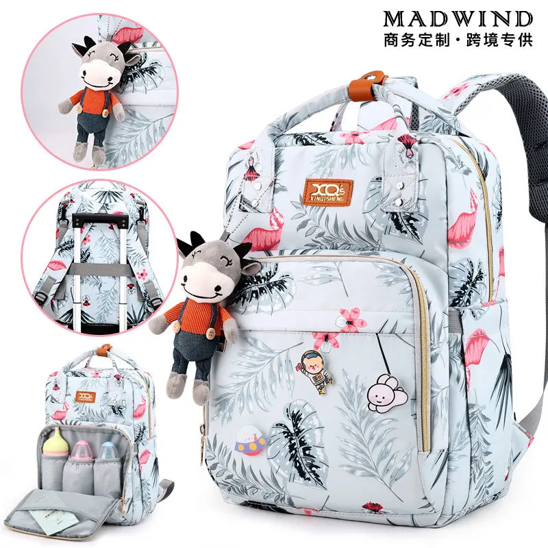 Multi-function Bbay Diaper Bag Backpack Maternity Bag Waterproof Mummy Nappy Bags Portable Travel Travel Backpack For Baby Care