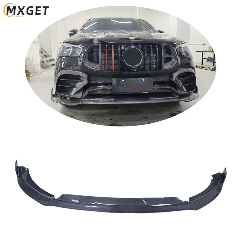 Carbon Fiber Body Kit B Style For Mercedes Benz GLE SUV  Front Lip Rear Diffuser Spoiler bodykit