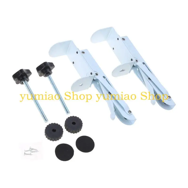 587B Foldable Bracket Desktop Extension Board Support Computer Mount Plate Extender Arm Stand Keyboard Hand Folding Table