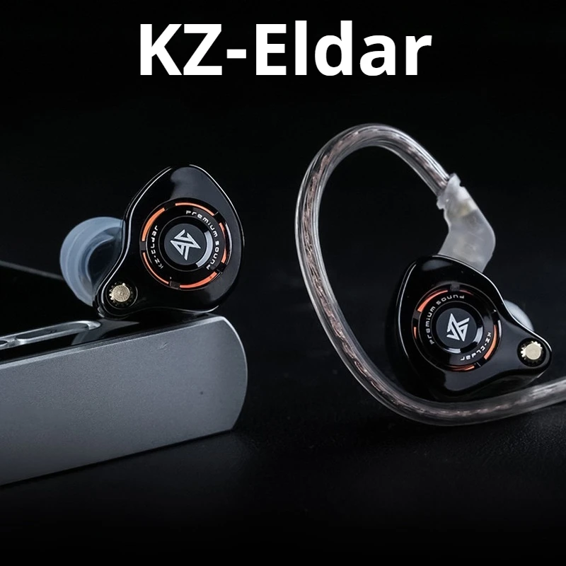 

Kzacoustics Kz Eldar In Ear Dynamic Driver Self Developed Large Dynamic Balance Hm Curve Tuning Hifi Earphones For Audiophile