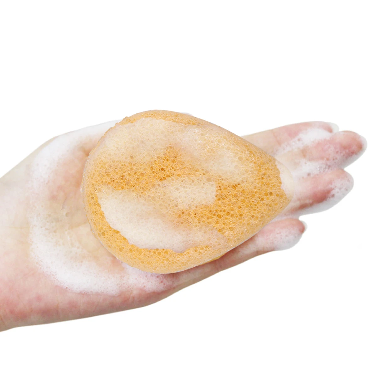 

8pcs Water Drop Shaped Konjac Face Puff Sponge Gentle Cleansing Makeup Removal Washing Puff Daily Exfoliating Safe Natural