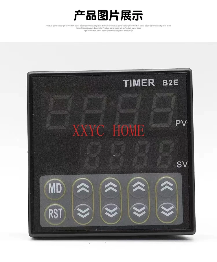 

time relay B2E-2R-220 Dual time digital display electronic timer safe stable 100-240v