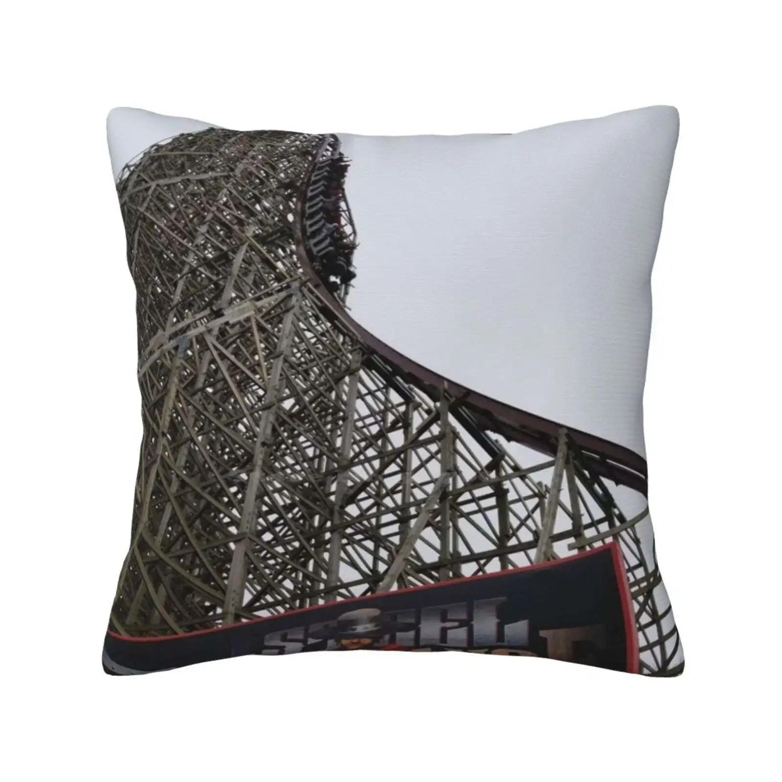 Steel Vengeance Funny Cute Decor Square Pillowcase Cedar Point Steel Vengeance Rollercoaster Cedar Fairs