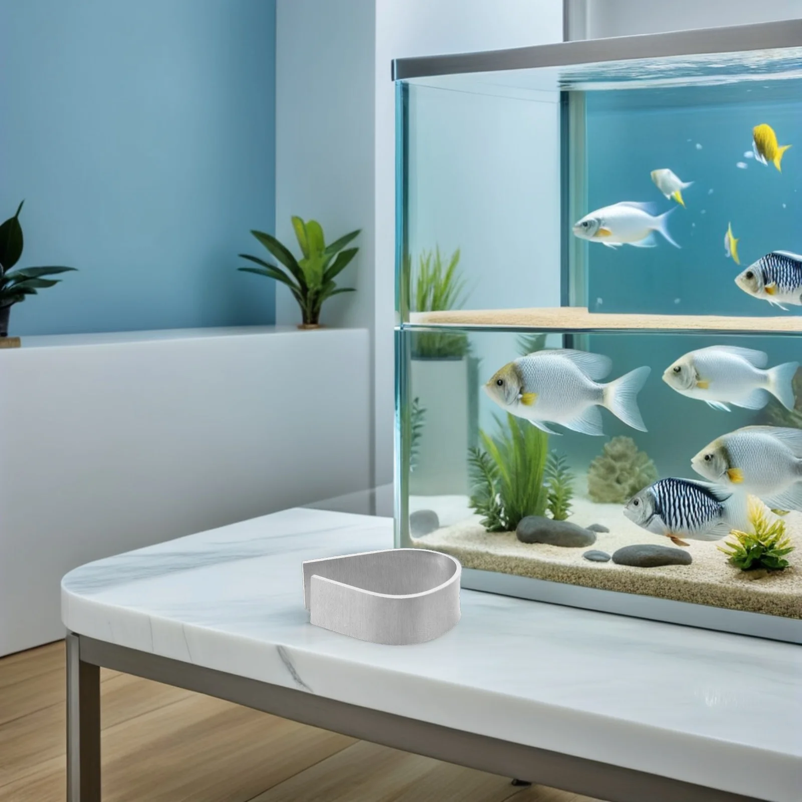 

25pcs Fixing Ring Aquarium Plant Holder For Water Grass Anchoring Fish Tank Weights Sinking Support - Aquatic Plant Anchors,