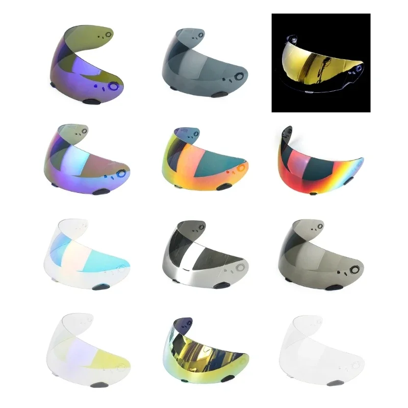 

Motorcycle helmets Wind Shield helmets Lens UV Protections visors Full Face Fit for MIPS helmets