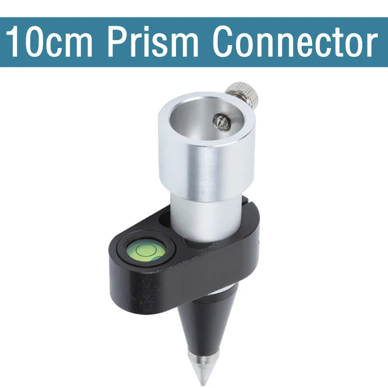 Mini Prism Pole Precise Tip Stretch For Total Station RTK Conntector 10cm 20cm 40cm 120cm prism pole Surveying Instruments