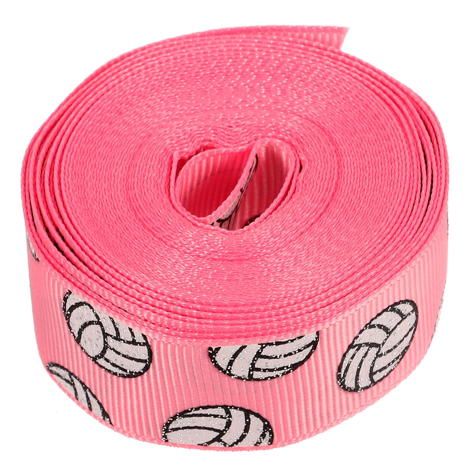 Volleyball Ribbon Sports Style DIY Ribbons for Gift Wrapping Bow Knot Making Decorative Packaging Exquisite