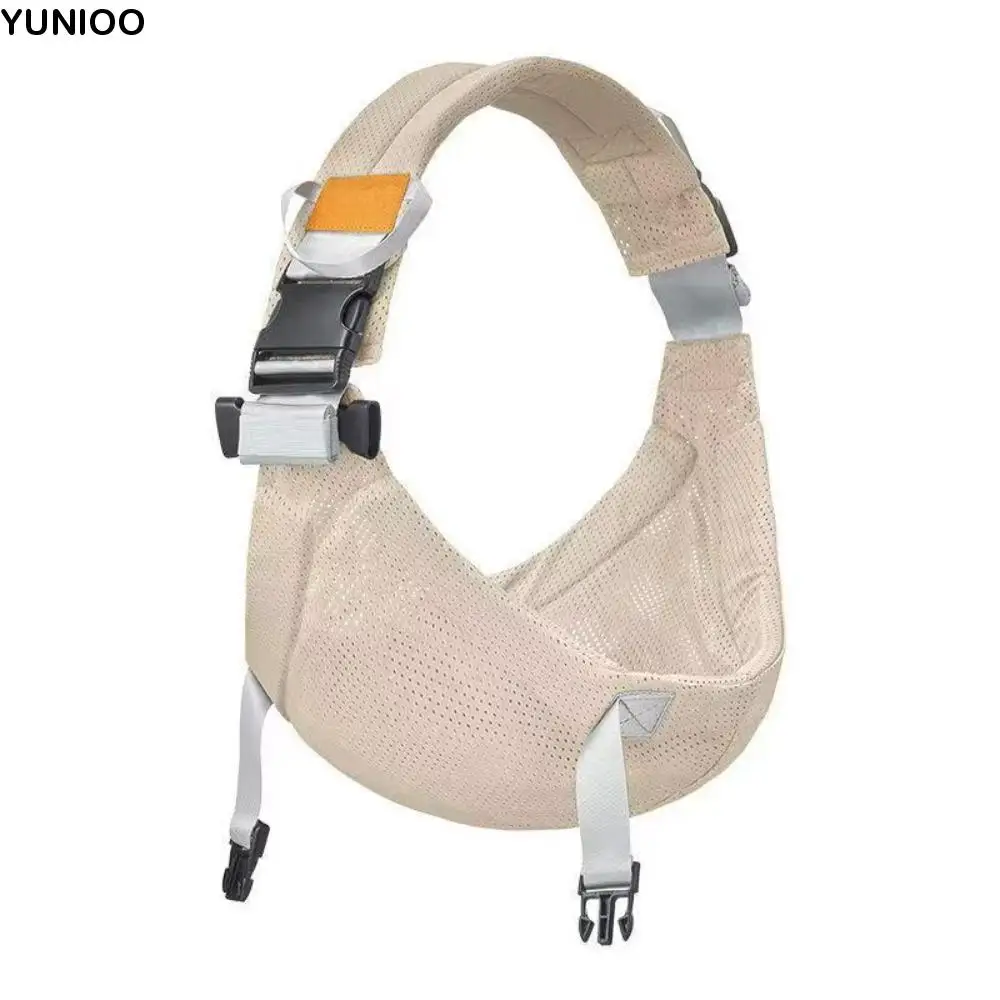 

Сплошной цвет, переноска для новорожденных, передняя сумка-кенгуру для новорожденных, рюкзак на слинге для младенцев, горизонтальный удерживающий тип, сетка