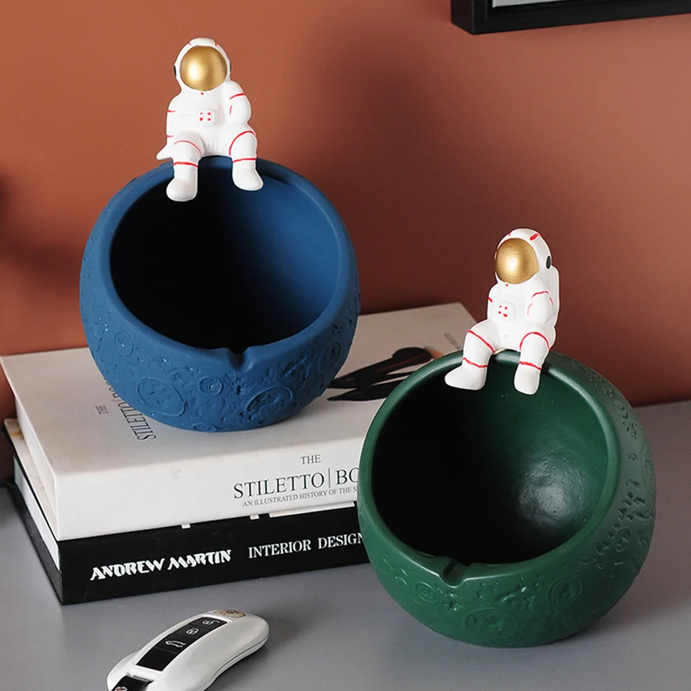 

Astronaut Statue Desktop Decor Environmental Friendly Porch Adornment Table Spaceman Display Home Gift