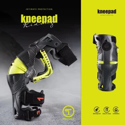 Motorrad-Schutz-Knieschoner der Marke T für Gelände- und Autobahnfahrten mit mechanischem Beinschutz und Exoskelettschutz