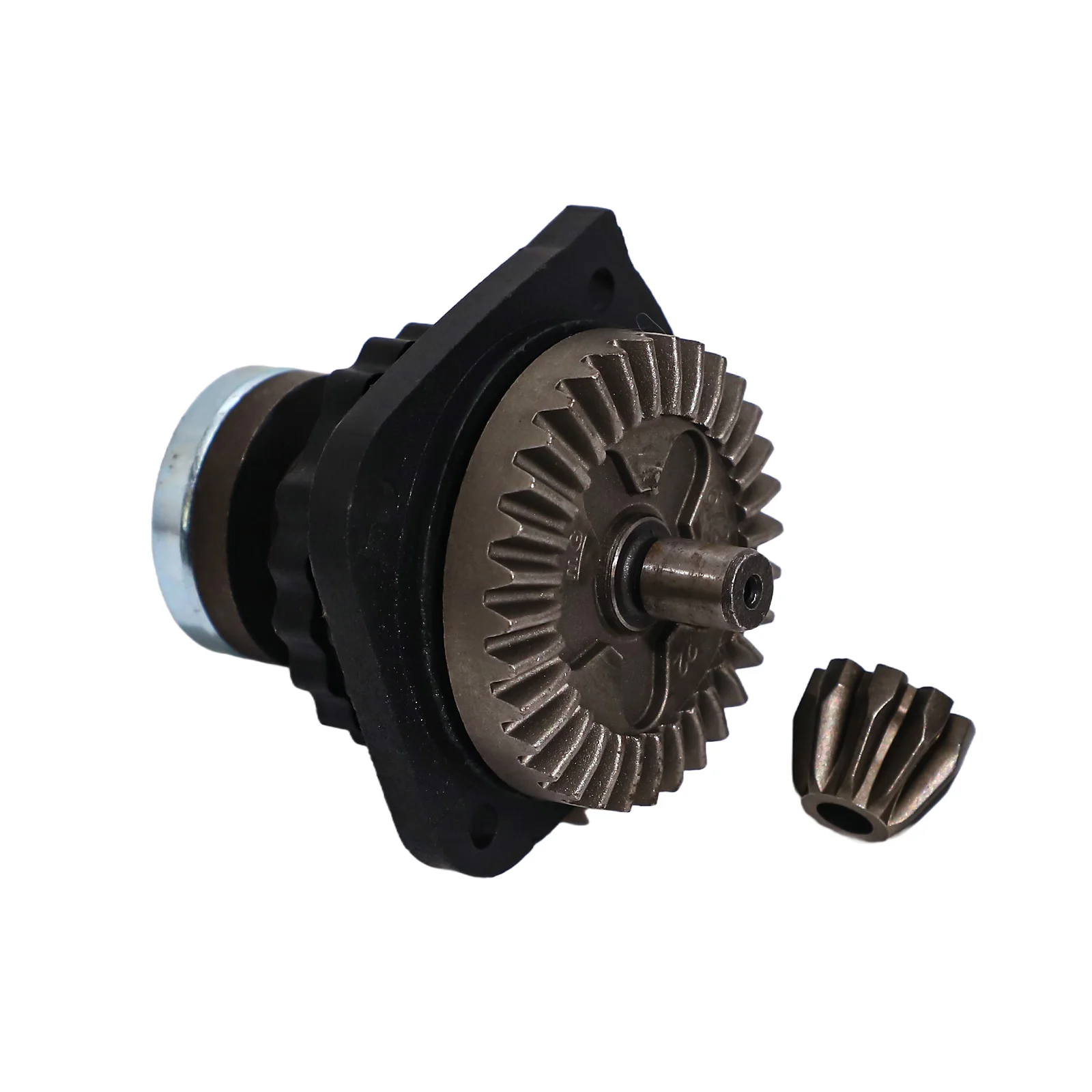 Metal Gear Assembly for TWS6600 and GWS6-100 Angle Grinder Supporting Standard Shaft Interface and Mounting Layout