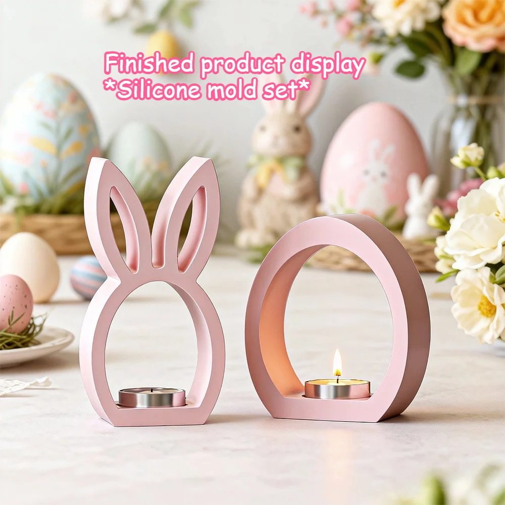 DIY 3D Hollow Rabbit & Love Si – Candle Making Fat recenzja i cena