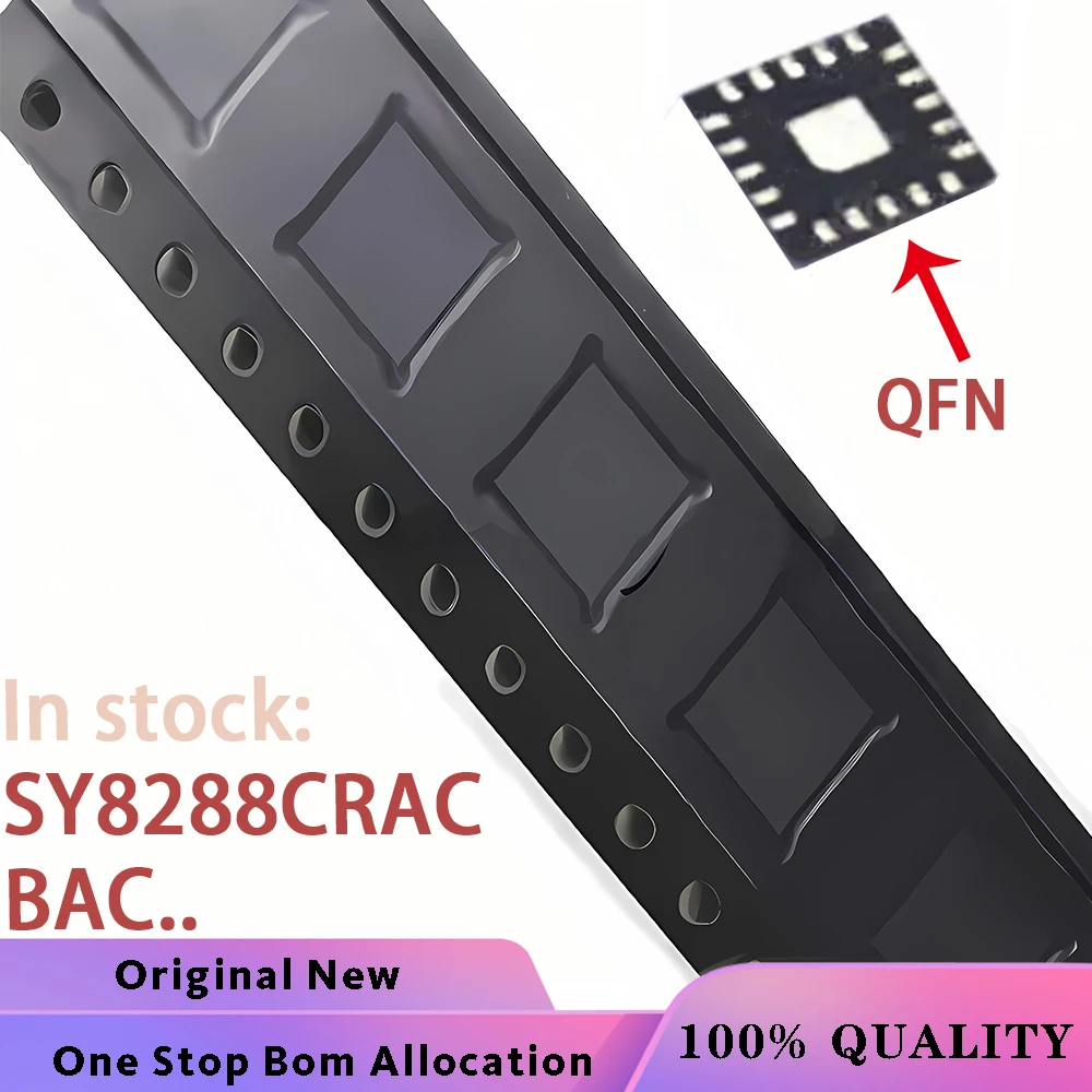 (5-10PCS)100% New SY8288C SY8288CRAC BAC5KA BAC.. QFN-20 IC bga Chipset