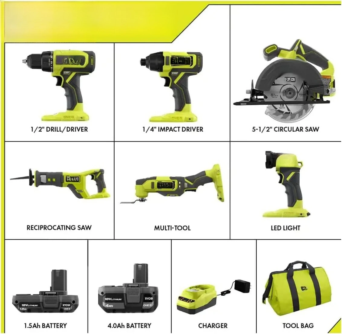 One+ PCL1600K2 18V …