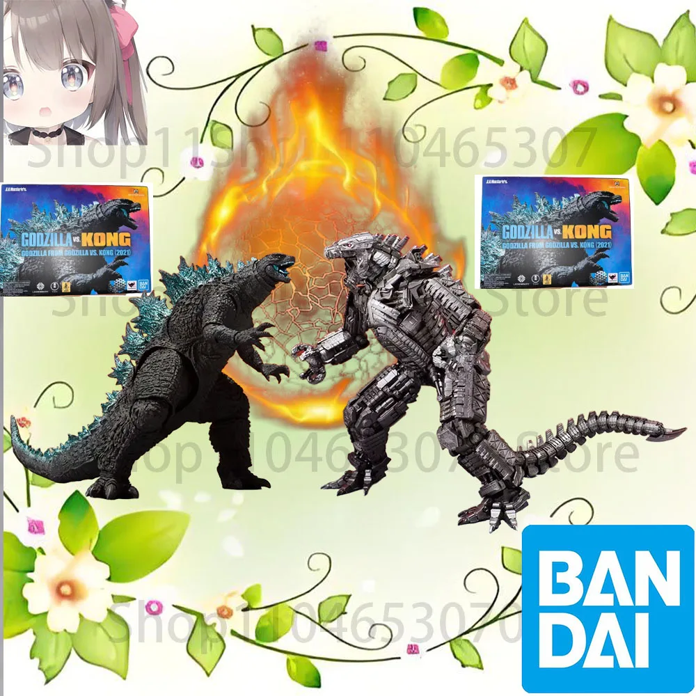

Fast delivery BANDAI GENUINE /ORIGINAL SHM MECHAGODZILLA FRPM GODZILLA & KONG (2021) Figure Toys Gift Collectible Model In Stoc