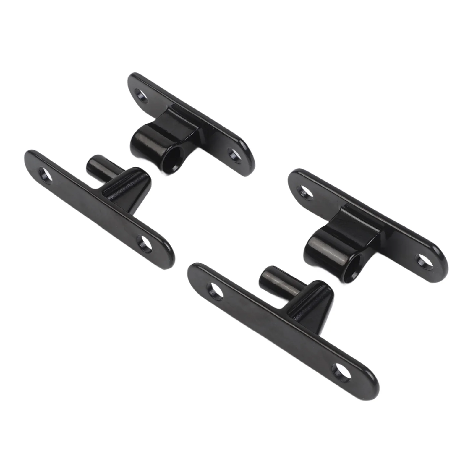 3.9'' L X 1'' W Heavy Duty Gate Hinges Wall Mount Gate Accessories Pre-Drilled Holes Weather Resistant Material