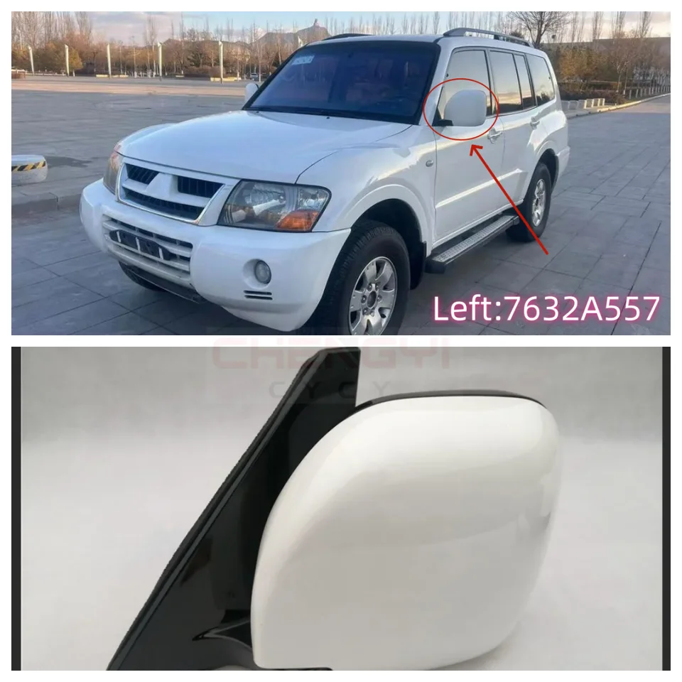 1PCS Electronic Side Mirror Rearview Mirror Fit For Pajero Montero