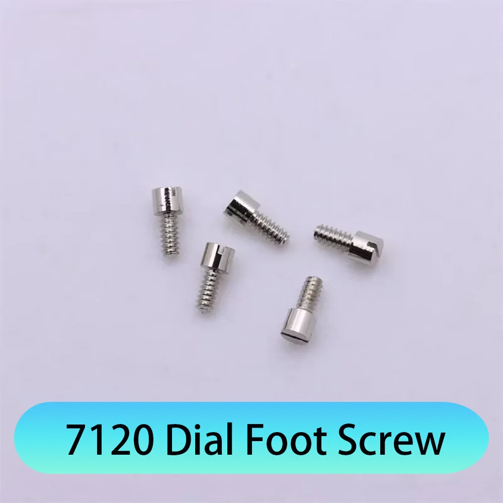 

Watch Movement Accessories Parts Dial Foot Screw Suitable for 7120 Movement Literal Screws 10pcs