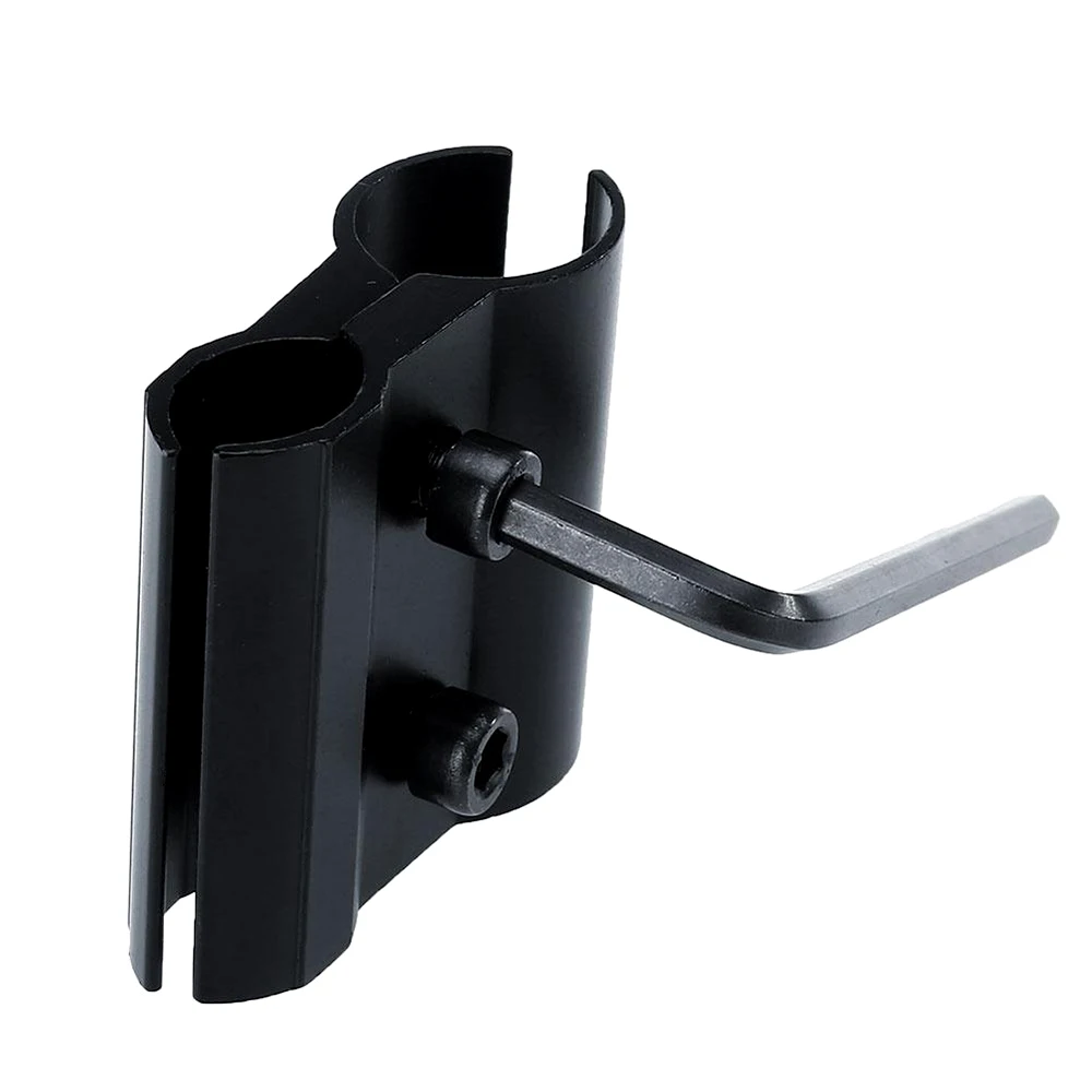 1Pc Metal Fixture QQ  Clip 8 Word Bracket Metal Pipe Clamp Cable Clip Clamps Two 8 Word Clips 185 186 T2008 Black High Quality