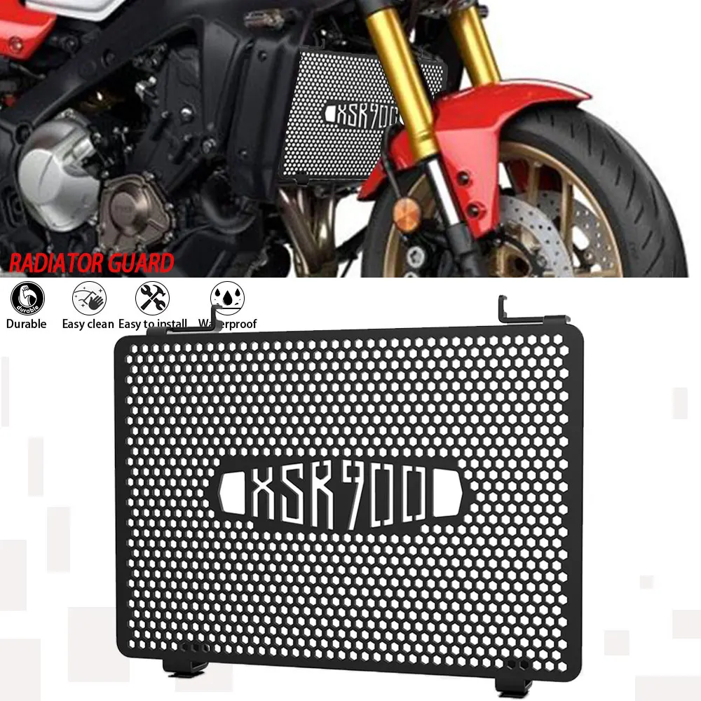 

Motorcycle Parts Radiator Grille Guard Cover Protection FOR YAMAHA XSR900 60TH ANNIVERSARY XSR 900 2016 2017 2018 2019 2020 2021