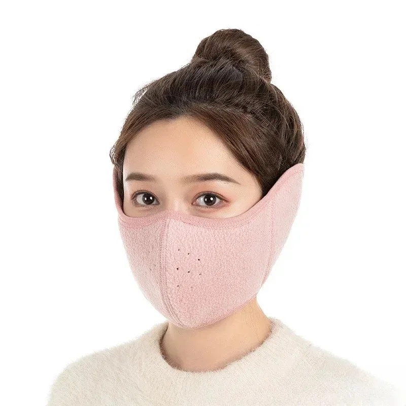 Atmungsaktive warme Wintermaske, Herbst- und Winterradfahren, wind- und kältebeständige Ohrmaske, Zwei-in-Eins-Wireless