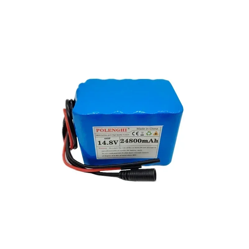 POLENGHI Durable True Capacity 4S5P 14.8V 24.8Ah 18650 Rechargeable Lithium ion Battery Pack with Built in Intelligent BMS