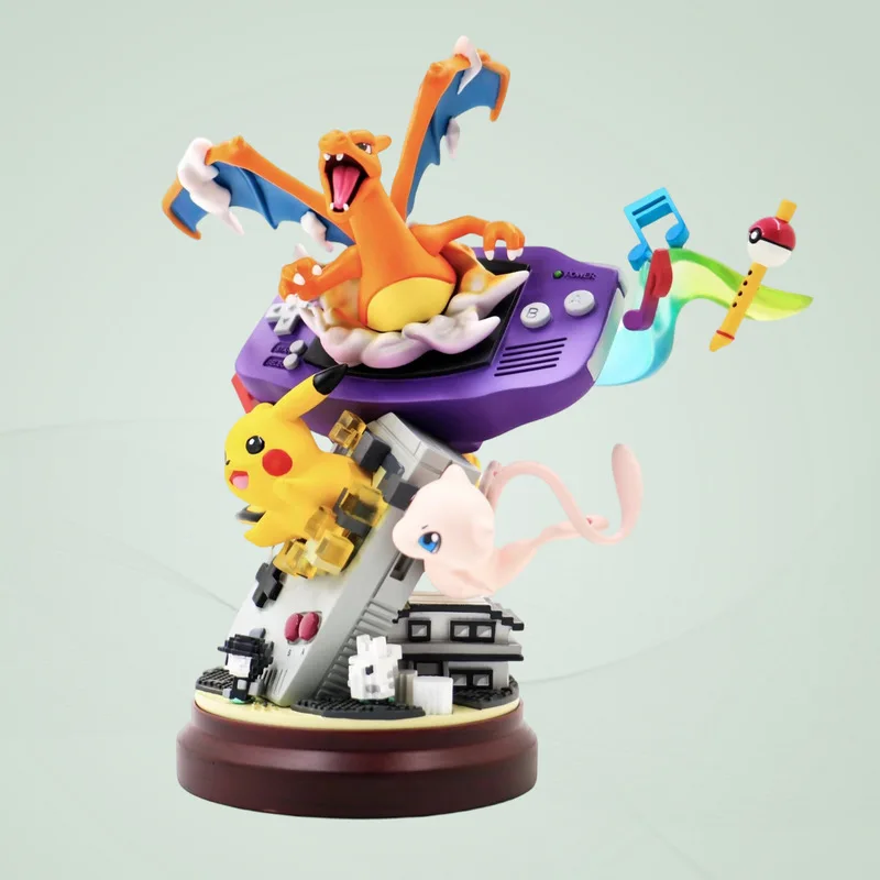 pokemon-charizard-pikachu-mew-figure-gba-game-boy-themed-pvc-collectible-statue-desktop-decor-for-anime-game-fans-display-model