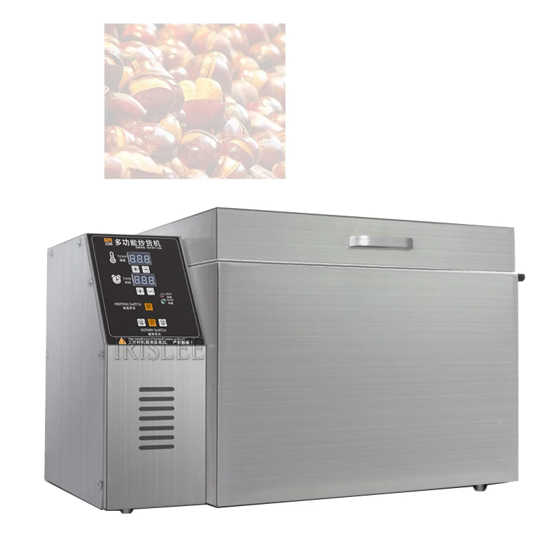 Industrial Stainless Steel Electric Pine Melon Seeds Beans Cashew Nut Food Roasting Baking Machine/Coffee Roaster