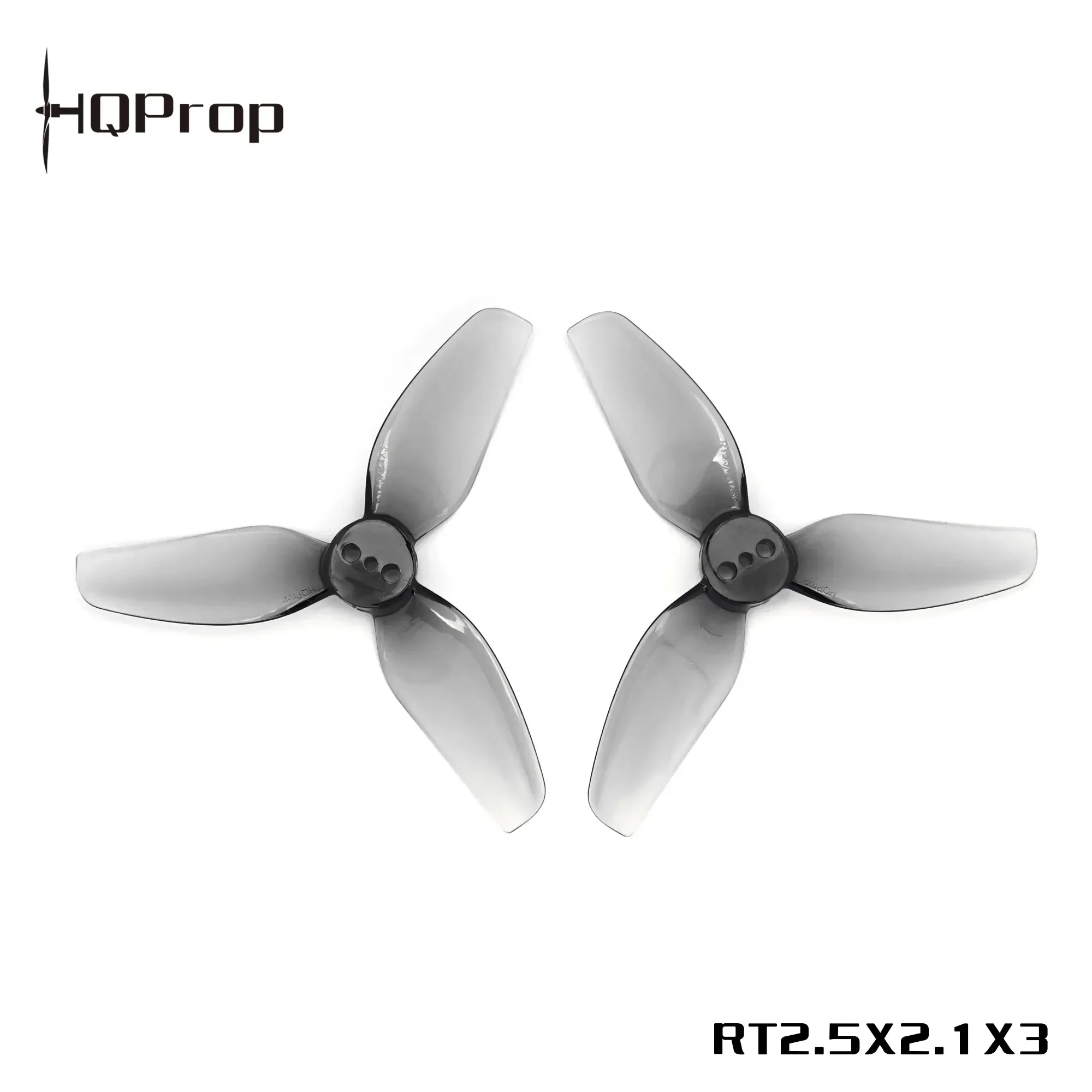 HQProp RT2.5X2.1X3 2.5inch 3-Blade PC Blades 2CW 2CCW Ultralight Replacement Props Fit Speedybee Mini25 Cinewhoop Drone