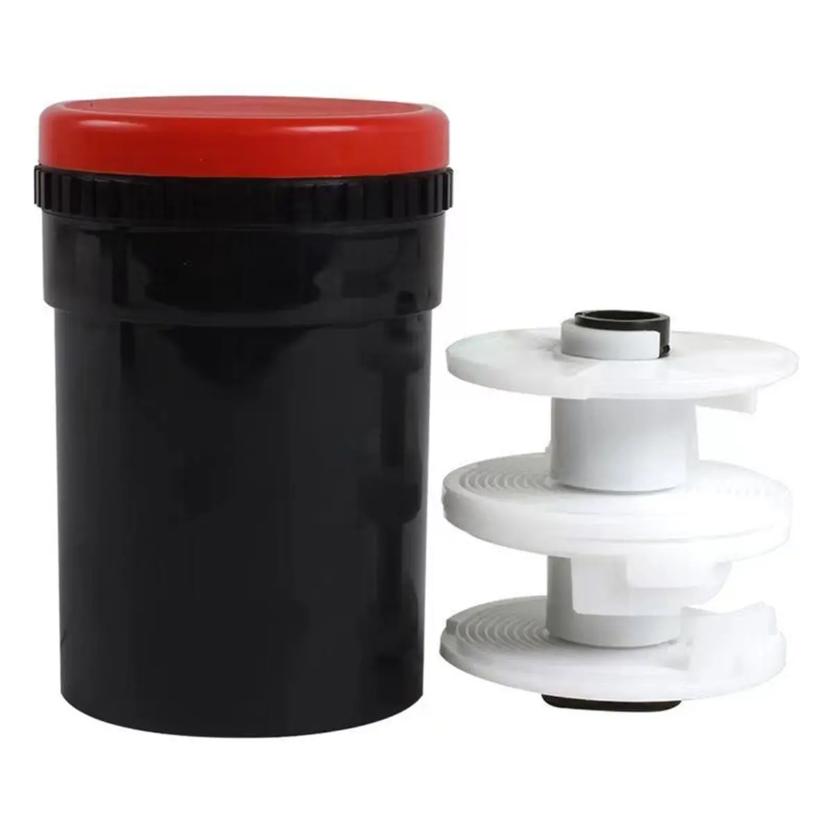 AA80 Universal Plastic Daylight Film Developing Tank for Film Sizes, 135 35mm, 120 and 220 Darkroom Kit Processing Equipment