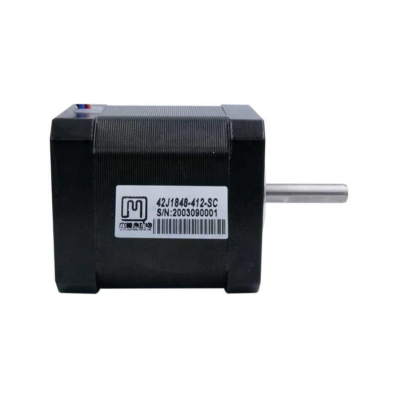 

42J1848-412-SC Шаговый двигатель Nema17 1,2a с драйвером Шаговый двигатель Nema17 0,48 Нм с тормозом