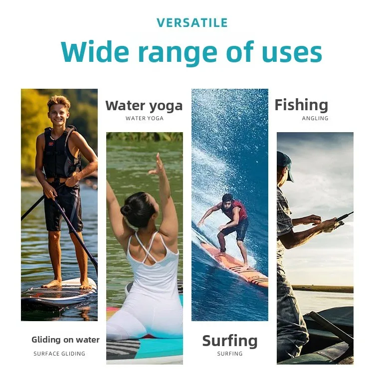 Frog PVC fishing board inflatable surfboard fishing recreational paddle board fishing boat floating table set